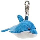 Schaffer Knuddel mich! Schaffer 0240 Delfin Anhänger, unisex-child, Blau, ca. 11 cm