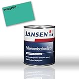 JANSEN Schwimmbeckenfarbe 750ml Farbe: seegrün