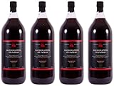 Mavrodaphne aus Patras 4x 2,0l Loukatos Likörwein rot | 15% Vol. | + 20ml Jassas Olivenöl