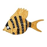 W WIDMANN MILANO Party Fashion - Hut Tropischer Fisch, Plüschhut mit Pailletten, Tierkostüm, Fasching