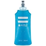 FITLY Faltbare Trinkflasche - Ideal Zum Laufen, Wandern, Radfahren - Lauf Trinkflasche Für Outdoor-Sport - Sportflasche Trinkflasche Wandern - Wasser Flasche Für Hydration Rucksack