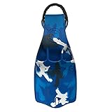 Scubapro Jet Fin W/SPRG. Blau Camo M Kit Atemregler für kaltes Wasser, Unisex, Erwachsene, CamoBlue, M