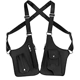 Unterarm-Umhängetasche Für Herren, Diebstahlsichere Tasche Mit Mehreren Taschen, PU Leder Unterarm-Schultertasche, Anti-Diebstahl Umhängetasche Brieftasche, Verstellbarer Schultergurt Tasche