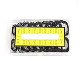 -Uhrendichtungen – Gummidichtung Uhrenrückseite Für Die Uhrenreparatur – Uhren-Gummiring Sortiment | Wasserdichte Ersatzdichtungen Für Gehäuseabdichtung, Reparaturset, Uhrmacherbedarf