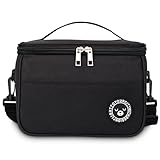 BALIGO Kühltasche Klein 6.4L, Lunchbox Tasche, Lunchtasche Isoliert, Faltbar Kleine Kühltasche, Lunchbag, Lunch Tasche, Tragbar Lunchbox Tasche Arbeit Reisen Büro Picknick