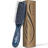 MarQus Scalp Brush - entwirren ohne Ziepen - Entwirrbürste für jeden Haar Typ, Haarbürste für Glanz und Volumen, 1 Stück Midnightblue