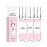 Pheromone Parfum Woman, Roll-On Pheromone Parfüm, Enhanced Scents Pheromone Parfüm, Verbessern Sie das Selbstvertrauen und den Charme, Langanhaltender Duft (3PC)