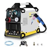 Plasmaschneider SSIMDER 50Amp Non-Touch Pilot ARC Plasmaschneidmaschine mit Hochfrequenz Pre Post Flow Gas und 2T/4T Plasmaschneider mit 12mm Clean Cut