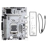 Annadue H410M-DH Computer Motherboard, DDR4 LGA1200 M-ATX Motherboard, Unterstützt M.2 NVME Protokoll, für Intel CPU der 10. Generation, USB2.0/USB3.0/SATA3.0, PCIE3.0