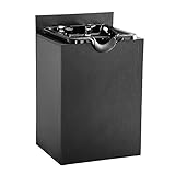 BarberPub Professionelle Waschtisch mit Rückwärtswaschbecken Rückwärtswaschanlage ohne Stuhl Friseurwaschplatz Saloneinrichtung 7134