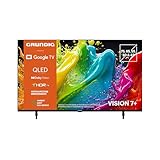 GRUNDIG 55 VOE 84 Q Fernseher 55 Zoll (139 cm) QLED TV, VPI 1800, Google TV, 4K UHD, Dolby Vision, HDR10+, Motion Picture Improvement, Chromecast Built-in, Bluetooth, Smart TV, Schwarz