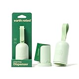 Earth Rated Halter für Hundekotbeutel mit Hundekotbeuteln, haltbar und garantiert auslaufsicher, unparfümiert, 1 Spender und 15 Beutel