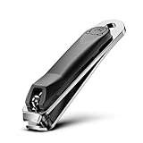 FVION Baby Nagelknipser, Kinder Nagelknipser Edelstahl mit Nagelfeilen für Neugeborene, Kleinkinder, Säuglinge, Kinder nagelzwicker füße Babypflege Baby Nail Clippers (Schwarz)