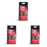 Weber Grill-Briketts (4kg Sack), für Lange und konstante Glut, ideal für längeres Grillen des Grillguts, 100% natürliches Holz, EU-Produkt, nachhaltig gewonnen, FSC Zertifiziert (17590)