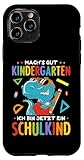 Hülle für iPhone 11 Pro Schulkind Einschulung Schulanfang Schulanfänger Schule Dino