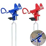 UAPPO Rutenhalter 2 Stück angelrutenhalter 360° Verstellbarer Angelrutenhalter Angel Halter Boden Abnehmbar rutenhalter Angel Winkelverstellbarer Rutenhalter Rod pod für Flussangeln, Strandangeln