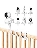 Universal Halterung für GHB Babyphone, Babykamera Halterung für HelloBaby Monitor, Babyphone Zubehör Ständer für Vtech/mom cozy/Boifun/Babystar/Philips Video, Handy-Clip