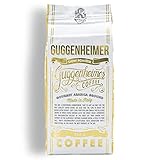 GUGGENHEIMER COFFEE | Kaffee GEMAHLEN 500g | Gourmet Arabica | Extra langsam geröstet | wenig Bitterstoffe | Bester Espresso für Espressokanne | 2 x 250 g