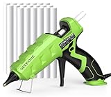 Comioke Klebepistole 25W, Heißklebepistole, Heissklebepistole, Klebepistolen mit 30 Stück Heißklebesticks, für schnelle Industrielle Reparaturen in Haus & Büro und Kunst Handwerk Reparatur DIY