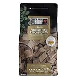 Weber Räucherchips (700g Packung) - Bitburger Premiumpilz, Buchenholzmischung für Gemüse und alle Arten von Fleisch, EU-Produkt, nachhaltig gewonnen, FSC zertifiziertes Holz (FSC Mix) (17782)