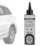 Reifenglanz Spray - Das Reifenbeschichtungsspray widersteht effektiv Öl und Schmutz, hydrophobe Schutzschicht | für einen nassen Look | Silikonformel ohne Schleuder und nein