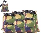 Outdoor-Rucksack – Camouflage, wasserdichter Sack, langlebige Kajakausrüstungstasche, Roll-Top-Schwimmtasche, robuster Bootsrucksack, schwimmfähige Aufbewahrung für Camping, Angelausflüge, Reisen