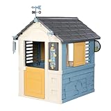Smoby Life - 4 Jahreszeiten Spielhaus (103x122x143 cm) - kreatives Gartenhaus für Kinder ab 2 Jahre - Outdoor-Kinderhaus zum Spielen und Lernen rund um Wetter & Jahreszeiten