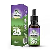 CANNA-MED™ PREMIUM NR. 25 ÖL TROPFEN - 30ML ÖL - MEHR ALS 750 TROPFEN