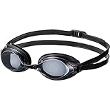 SWANS optische Schwimmbrille FO-2-OP schwarz - getönte Schwimmbrille für Kurzsichtige, Sehstärke:-3.0