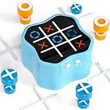 Hot Bee Tic Tac Toe Extreme, Elektronisches Tic Tac Toe Spiel für Erwachsene Kinder, Reisespiele Brettspiele für Kinder, Gedächtnisspiele für Kinder, Weihnachts Geschenk für Kinder 3-10 Jahre