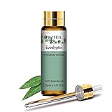 PHATOIL Eukalyptusöl Reine 10ml, Ätherische Öle für Diffuser, Aromatherapie Ätherisches Öl Eukalyptus Naturrein für Luftbefeuchter, Kerzen, Duftlampe