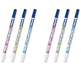 Pelikan Tintenlöscher Super Pirat, Set mit 6 Tintenkillern, Strichstärke M (medium)