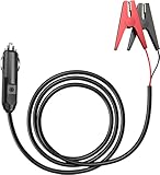 BLUETTI Blei-Säure-Batterie-Ladegerät, Zigarettenanzünder-zu-Klemme-Kabel, Aufladen der Blei-Säure-Batterie über den Zigarettenanzünder-Anschluss der BLUETTI tragbare Powerstation AC70, AC180, AC60