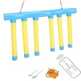 Zunate Reflex Drop Sticks Challenge-Spiel, Catching Sticks-Spiel mit 3 Einstellbaren Geschwindigkeiten und 6 Modi, für das Hand-Augen-Koordinationstraining (Blue)