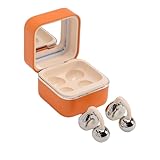 Plyisty -On-Ohrhörer, Kabellos, 6.0, Spiegel-LED-Licht, 2-in-1-Design, Offene Ohrhörer mit Touch-Steuerung, IPX6 Wasserdicht, für - und -Handys