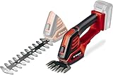 Einhell Akku-Gras- und Strauchschere GE-CG 18/100 Li-Solo Power X-Change (Li-Ion, 18 V, Schnittbreite Grasscherenmesser 100 mm, Schnittbreite Strauchscherenmesser 200 mm, ohne Akku und Ladegerät)