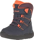 Kamik Jungen Unisex Kinder Stance2 Schneestiefel, Navy Flame (NFL), 27 EU