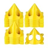 KEALBAUS 24 Stück Pyramidenhalterung für Maler, Mini-Stativ, winddicht, für die Reinigung von Farben, langlebig