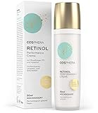 Cosphera - Retinol Performance Creme 50 ml - mit Hyaluronsäure - vegane Tages- und Nachtcreme hochdosiert für Gesicht, Hals, Augen - Anti-Falten Feuchtigkeitsbehandlung für Frauen und Männer