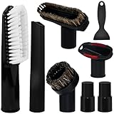 LANSKYLAN Staubsauger Aufsätze Universal Staubsaugeraufsätze Polsterdüse 32mm Fugendüse 35mm Staubsaugerdüse Staubsauger Düsenset Vakuum Aufsätze Set Kompatibel mit Kärcher, Miele, Siemens, Bosch