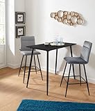 Loft24 Bartisch Monza schwarz