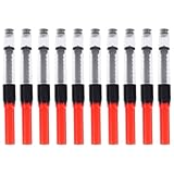 VILLCASE 10 Stück Tintenpatronen, Füllfederhalter, Tintenabsorber mit Kolbenfüller, Standardfüller, für Büro und Schule