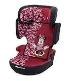 Bebeconfort Disney Hera i-Safe, Reboarder Kindersitz, 3,5–12 Jahre (100–150 cm), Kindersitz Miss Minnie, Klappbarer, Gurtinstallation, 14 Kopfstützenpositionen, Fun Minnie