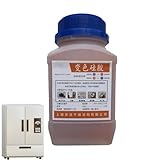 Silikagel, nachfüllbare Silikaperlen, 1,1 lbs Silikagel, zeigt die Farbe Orange an, wiederverwendbar, sicher für Kamera, Elektronik, Handwerk