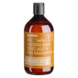 benecosBIO - Shampoo Unisex BIO-Bier SIEBEN BIER SIND AUCH EIN SHAMPOO - vegan - recyceltes Plastik