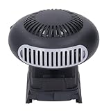 GYZOUKA Batteriebetriebener 170-W-Warmwasserbereiter, Zwei Temperaturstufen, Einstellbarer Winkel, Zwei USB-Ausgänge