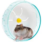 Hamsterrad,17,5 cm (6,9 Zoll) Leises Hamsterlaufrad,Haustiere Laufsport Joggingrad großes Spinner-Übungslaufrad für Hamster, Rennmäuse, Mäuse oder andere Kleintiere