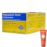 Magnesium Verla N Konzentrat Organisches Magnesium Pulver zum Auflösen I Muskelkrämpfe Wadenkrämpfe Magnesiummangel I glutenfrei I Sparset mit give-away von Pharma Perle (1 x 100 St.)