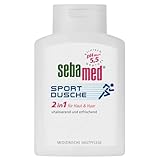 SEBAMED Sport Dusche 2 in 1, Shampoo & Duschgel, für Männer und Frauen, schonende Reinigung für sportstrapazierte Haut, ohne Mikroplastik, 200 ml