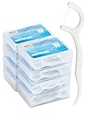400 Stück Zahnseide LAOYE Dental Floss Zahnseide Sticks Zahnpflege Interdental Flossers mit Zahnstocher Einwegzahnseide Zahnreinigung Sticks zur Entfernung von Plaque und Speiseresten - 50x8er